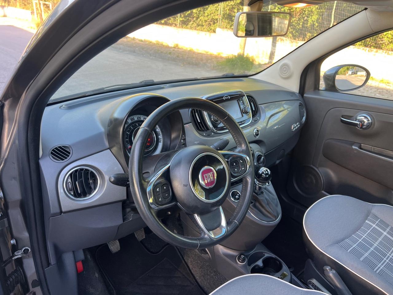 Fiat 500 1.2 benzina Lounge 2016 tetto panoramico