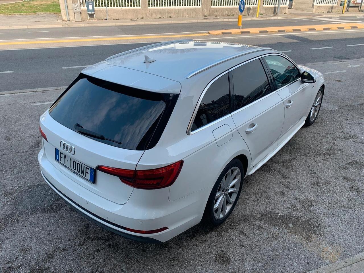 Audi A4 Avant 2.0 TDI S-tronic S-line Gancio traino Certificata