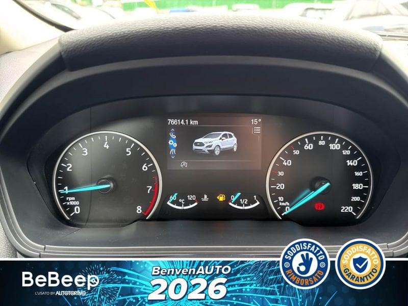 Ford EcoSport 1.0 ECOBOOST ST-LINE S&S 125CV