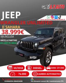 Jeep Wrangler Unlimited 2.2 Mjt II Sahara