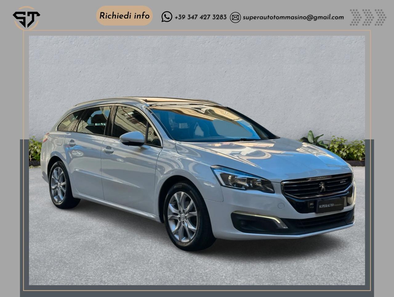 Peugeot 508 BlueHDi SW 120 EAT6 Garanzia 12 mesi