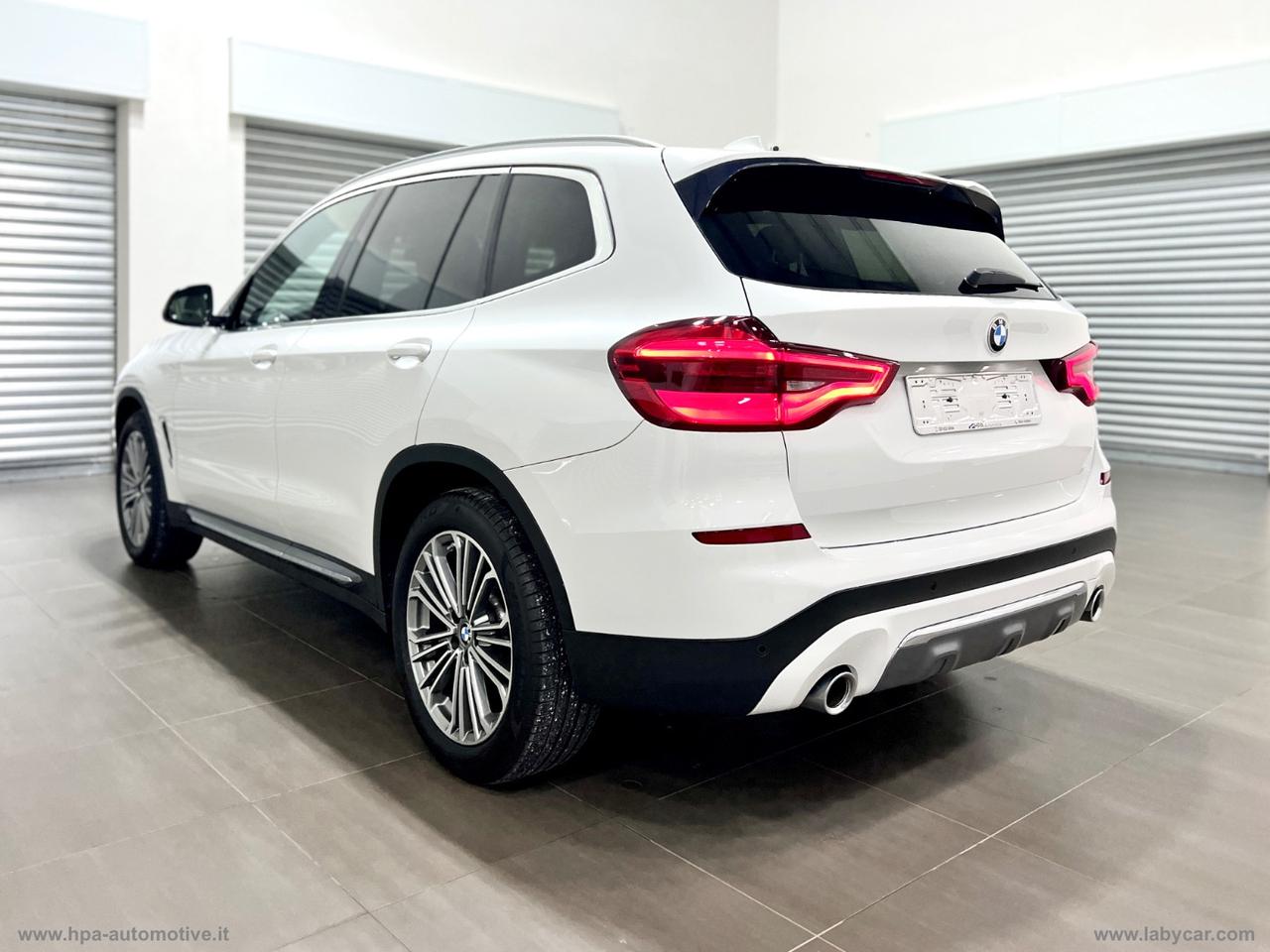 BMW X3 xDrive20d Luxury NAVI PELLE LED CERCHI 19