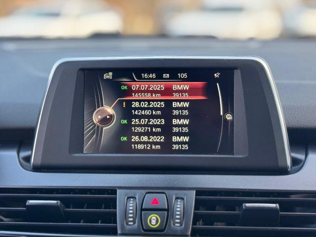BMW 216 d ACTIVE TOURER ADVANTAGE *TAGLIANDATA*NEOPATENTAT