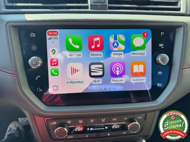 SEAT Arona 1.0 TGI FR 9cv Navigatore Carica Wireless