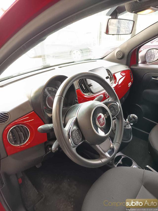 FIAT 500 1.0 Hybrid Red