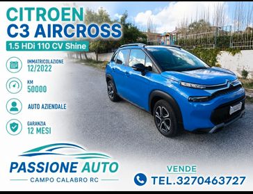 Citroen C3 AIRCROSS autocarro 1.5 HDi 110 CV feel pack 2022