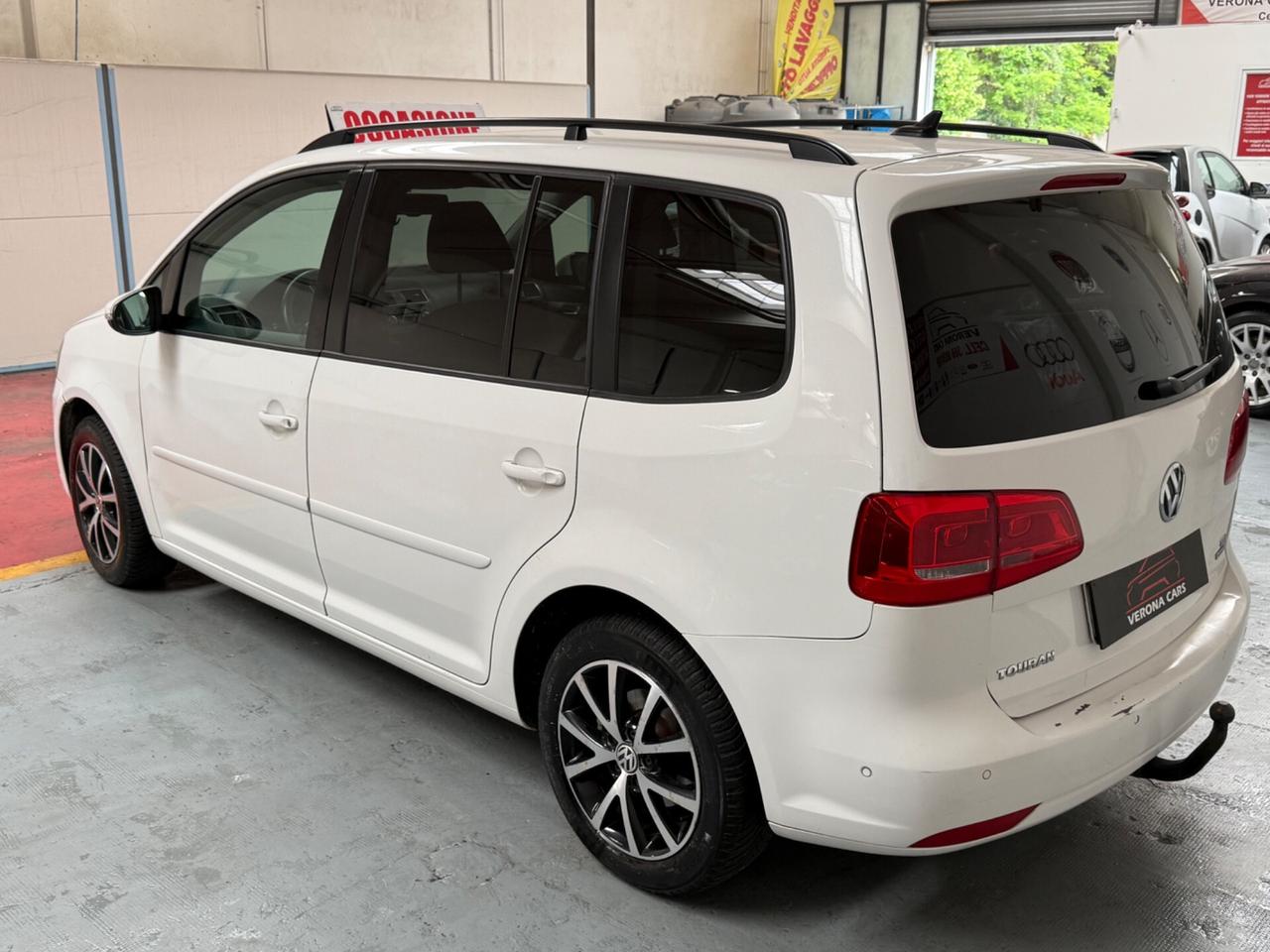 Volkswagen Touran 1.6 TDI 7posti con gancio traino