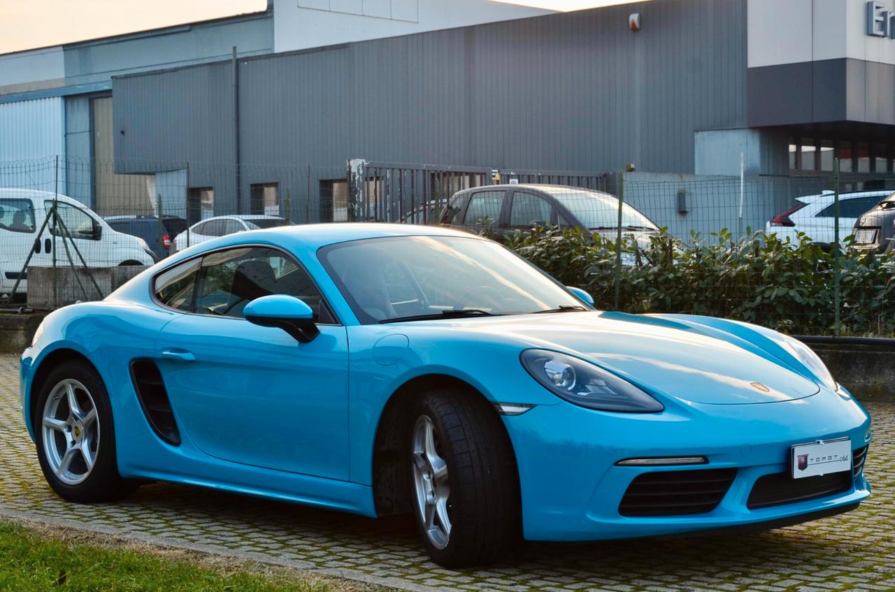 PORSCHE CAYMAN 718 2.0 300cv PDK, UNICOPROPRIETARIO, TUTTI SERVICE PORSCHE, UFF ITALIANA, EURO 6D, PERMUTE