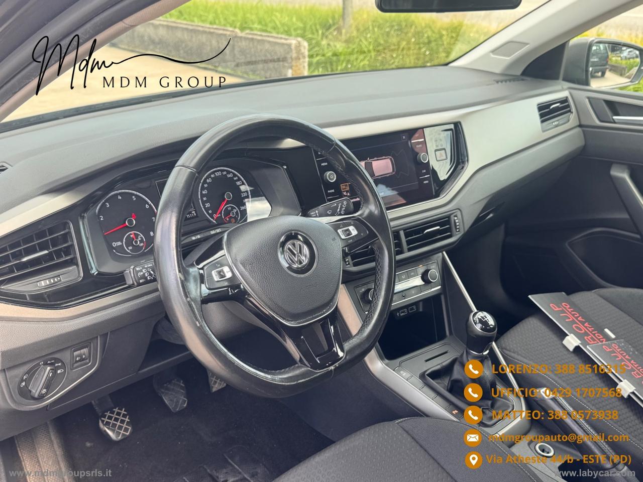 VOLKSWAGEN Polo 1.0 MPI 75CV 5p. Comfortline BMT OK NEOPATENTATI