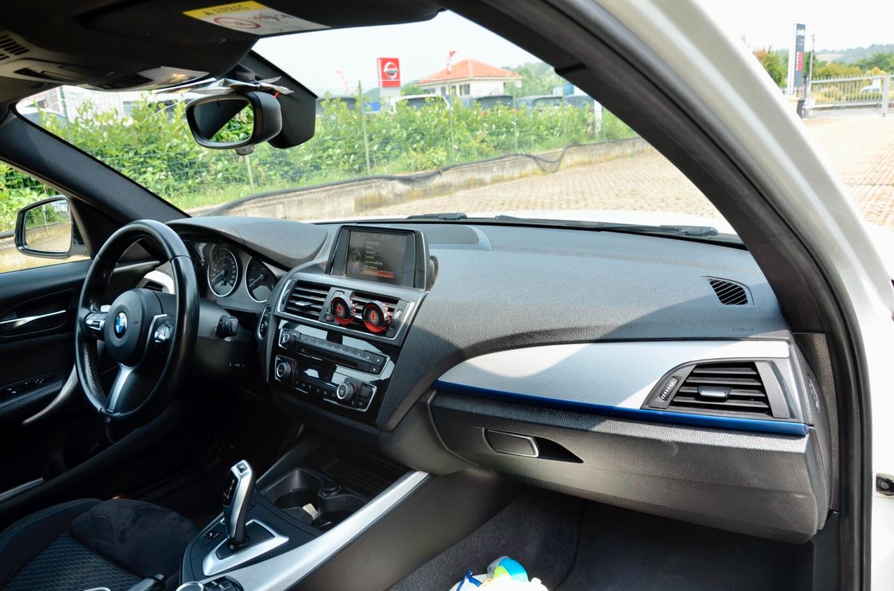 BMW 118d MSPORT 5p 150cv AUTO, SERVICE UFF BMW, UFF ITALIANA, EURO 6B, FARI LED ADATTIVI, BLUETOOTH, PERMUTE