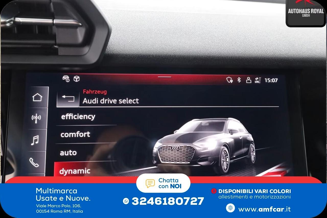 Audi A3 SPB 40 TFSI e S tronic S line