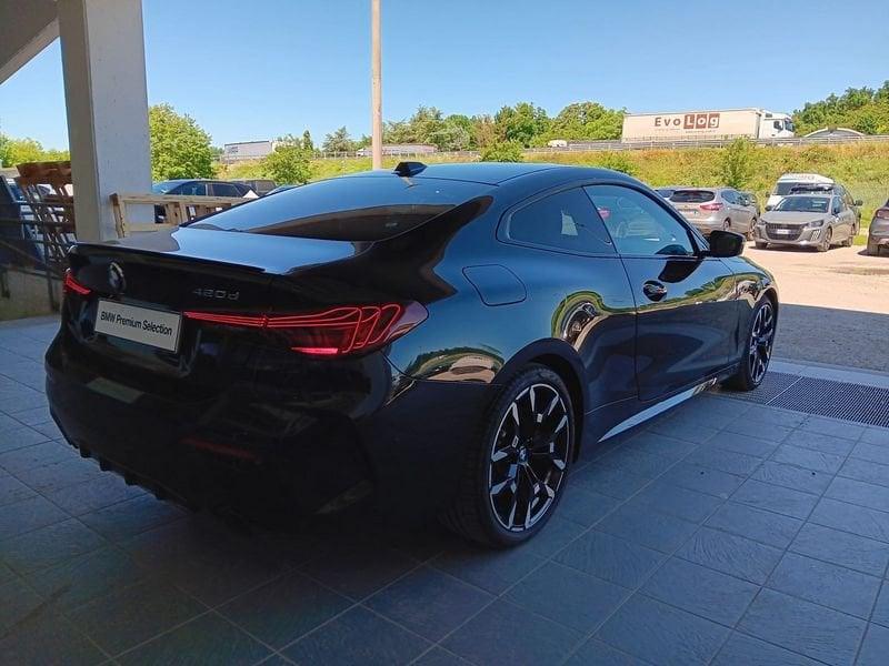BMW Serie 4 420d Coupe mhev 48V xdrive MSport Pro auto