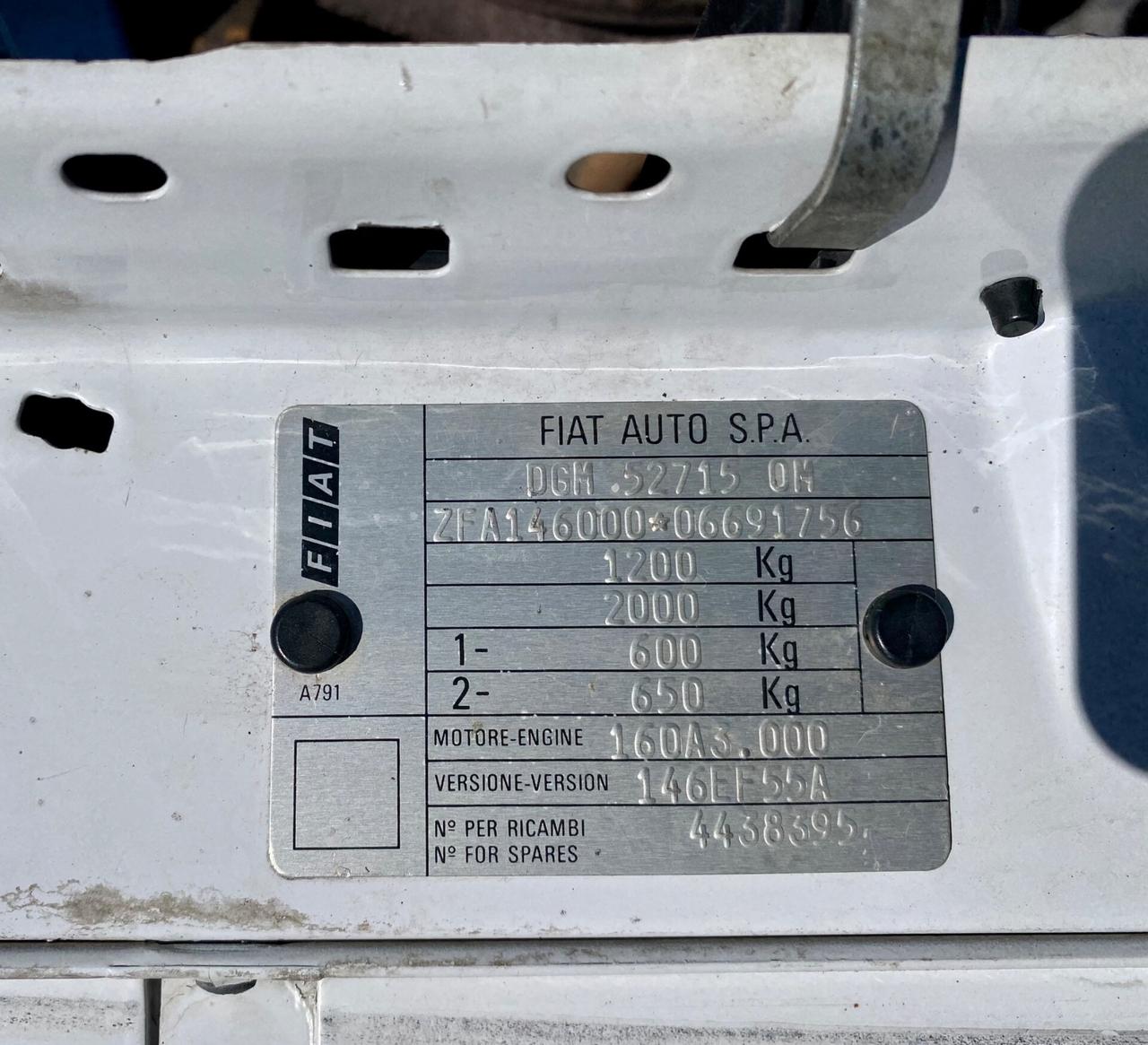 Fiat Uno SCIONERI