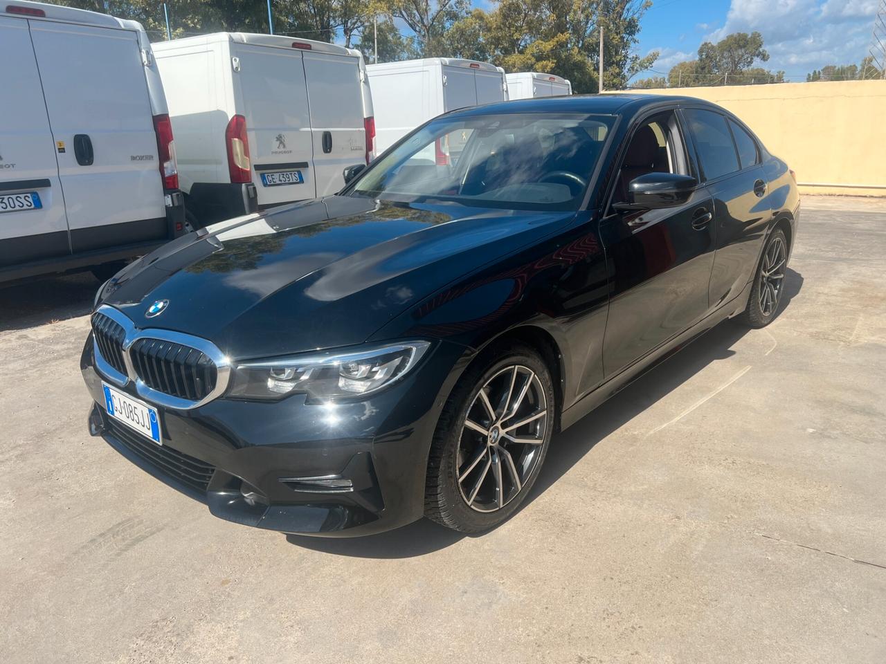 Bmw 320d Sport Automatica Pelle Rossa Berlina