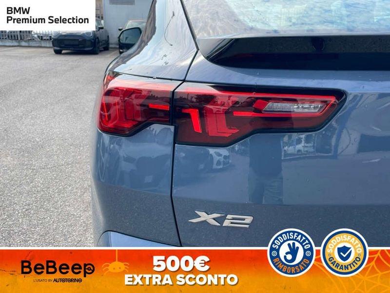 BMW X2 XDRIVE 20D 48V MSPORT AUTO