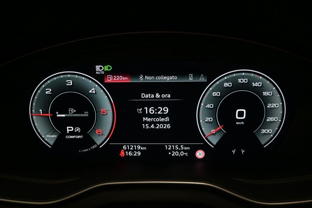 AUDI Q5 35 TDI 163CV S TRONIC BUSINESS ADVANCED ( FARI LED - VIRTUAL COCKPIT - ADAPTIVE CRUISE - CLIMA TRIZONA - NAVI - MIRROR - PDC - CERCHI 19 )