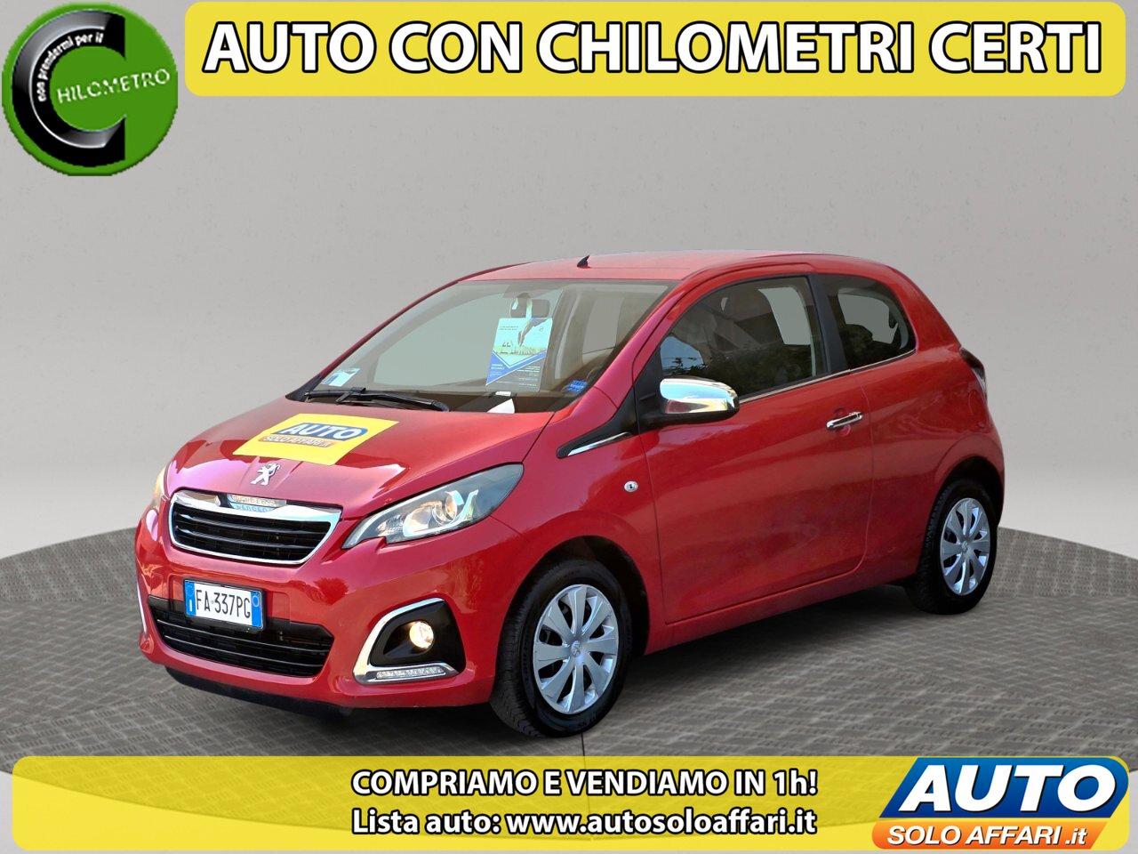 Peugeot 108 3 Porte 108 3P 1.2 EURO6 ALLURE 56.000KM DISTRIBUZIONE NUOVA/CAMERA/TOUCH/NEOPATENTATI