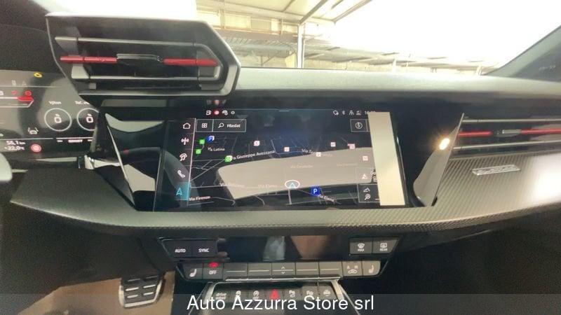 Audi A3 RS 3 SPB TFSI quattro S tronic *PROMO AZZURRA*