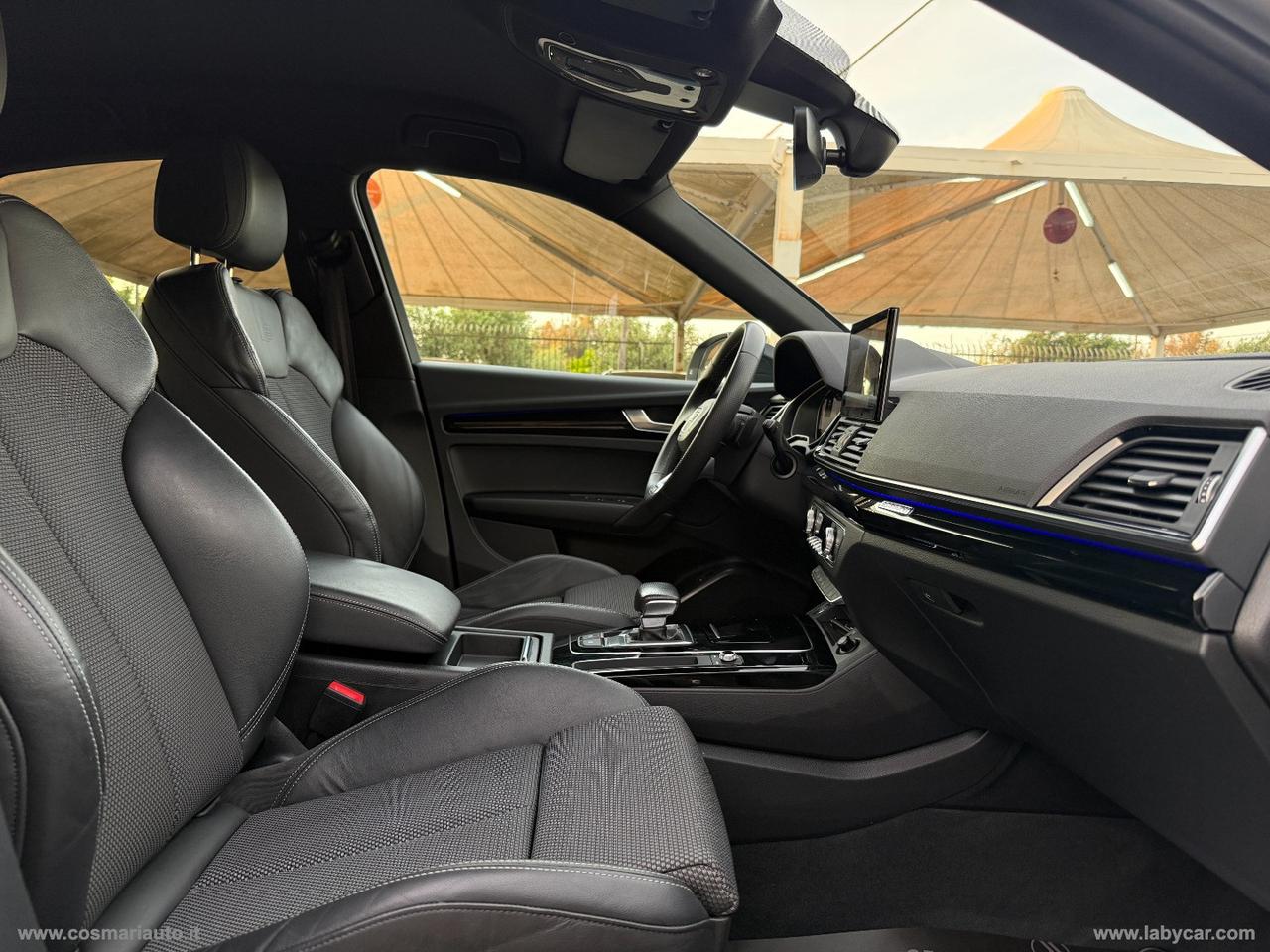 AUDI Q5 SPORTBACK SPB 40 TDI QUATTRO S TRONIC S LINE PLUS IDENTITY BLACK, FARI MATRIX, LUCI AMBIENTE, CARPLAY,