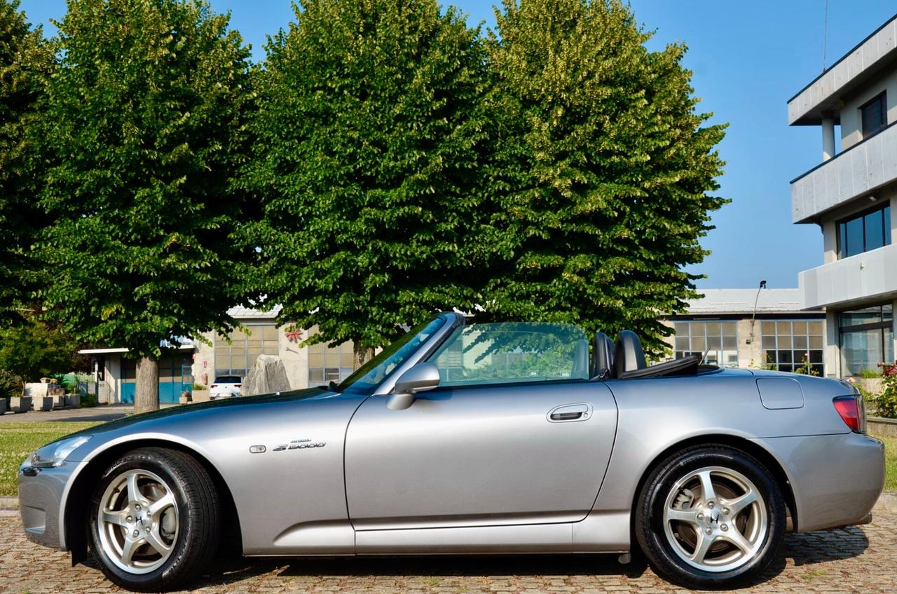 HONDA S 2000 2.0 ROADSTER 240cv V-TEC, SERVICE BOOK, UFF ITALIANA, TARGHE ORIGINALI, PERMUTE