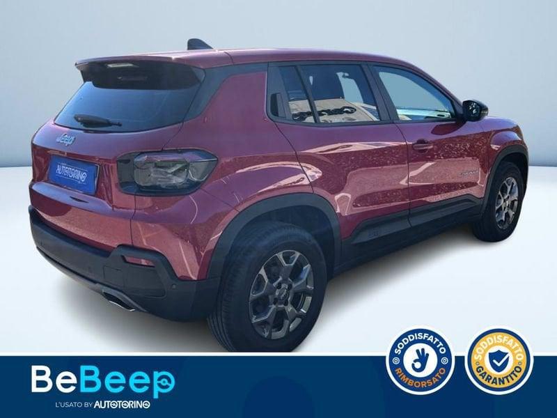 Jeep Avenger 1.2 TURBO E-HYBRID MHEV LONGITUDE FWD 110C