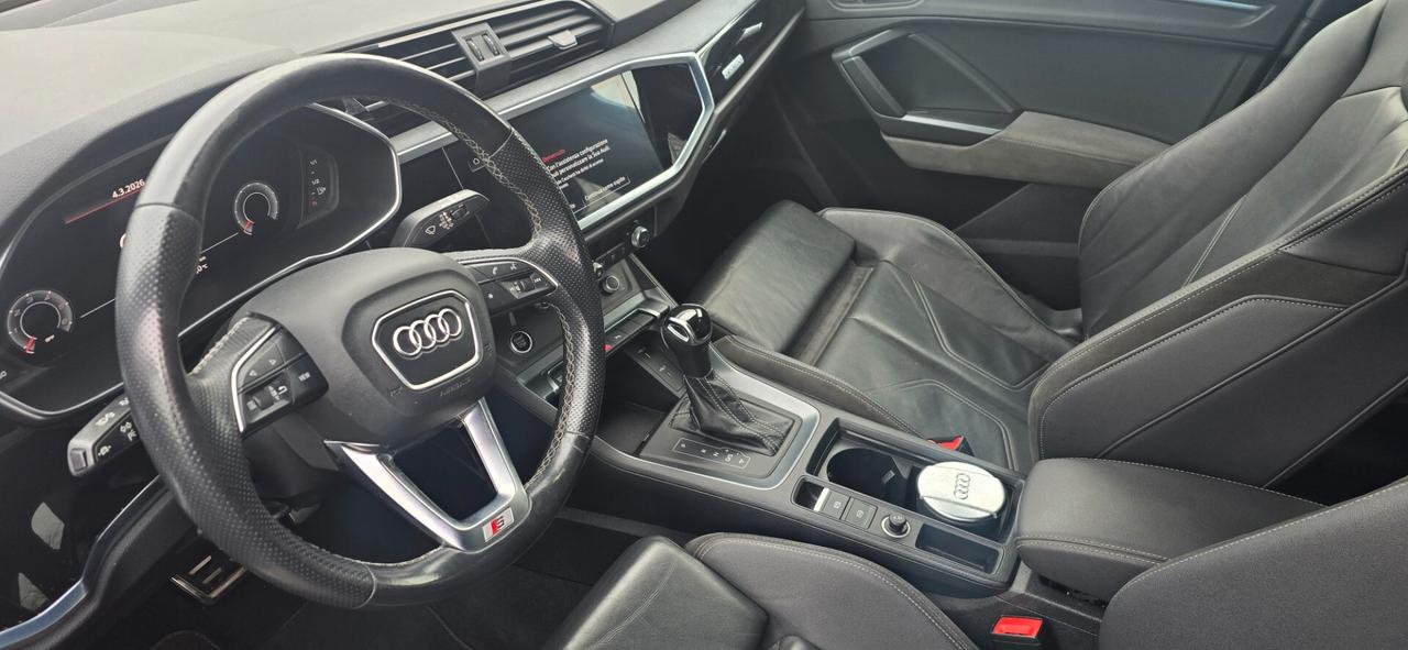 Audi Q3 TDI s line interior exterior