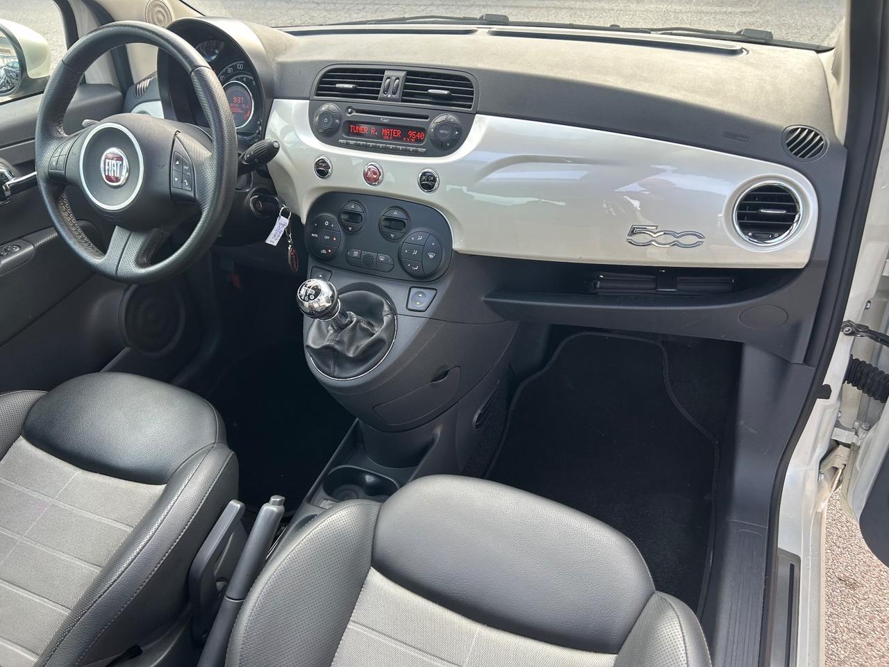 Fiat 500 1.4 benzina 100 cv 2009 Tetto apribile