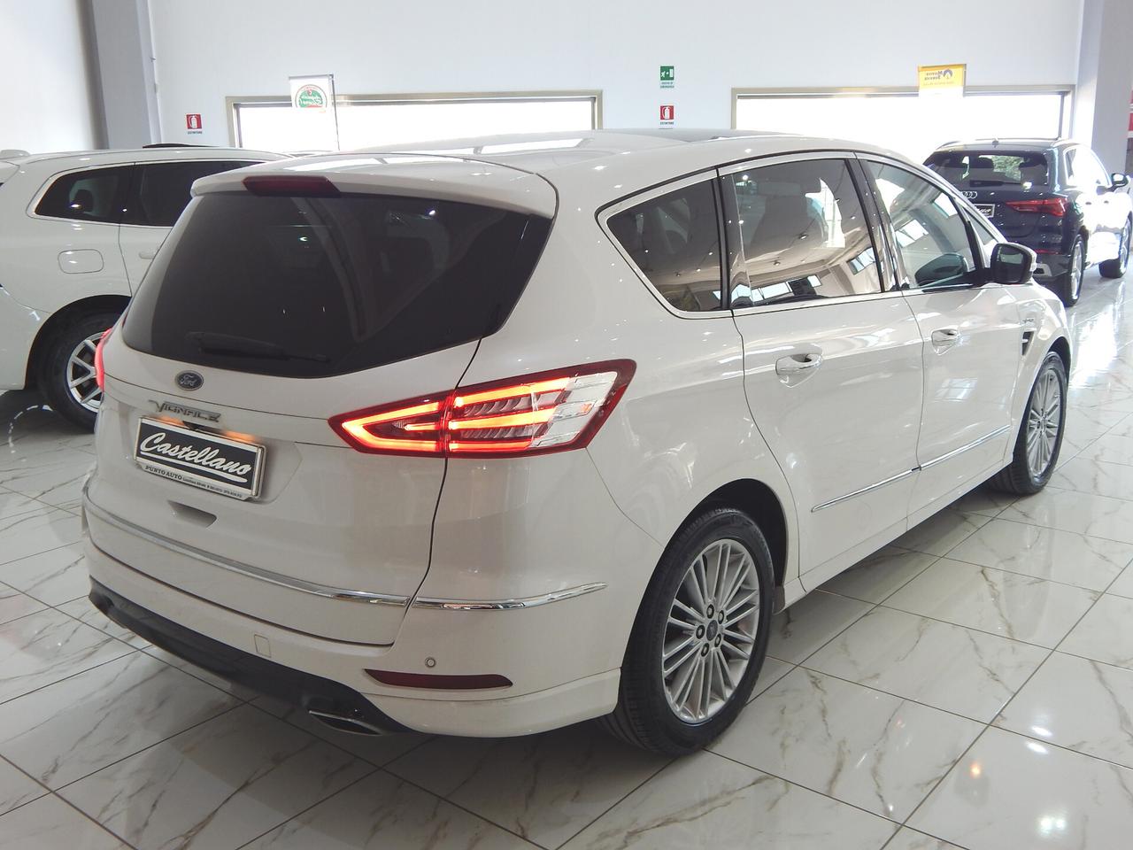 Ford S-Max 2.0 TDCI Vignale 7P. TETTO-NAVI-PELLE-PARK-LED