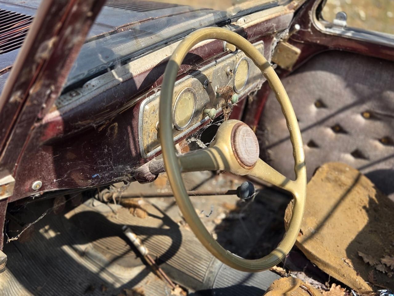 Fiat Topolino 500C BELVEDERE METALLICA -DA RESTAURO-