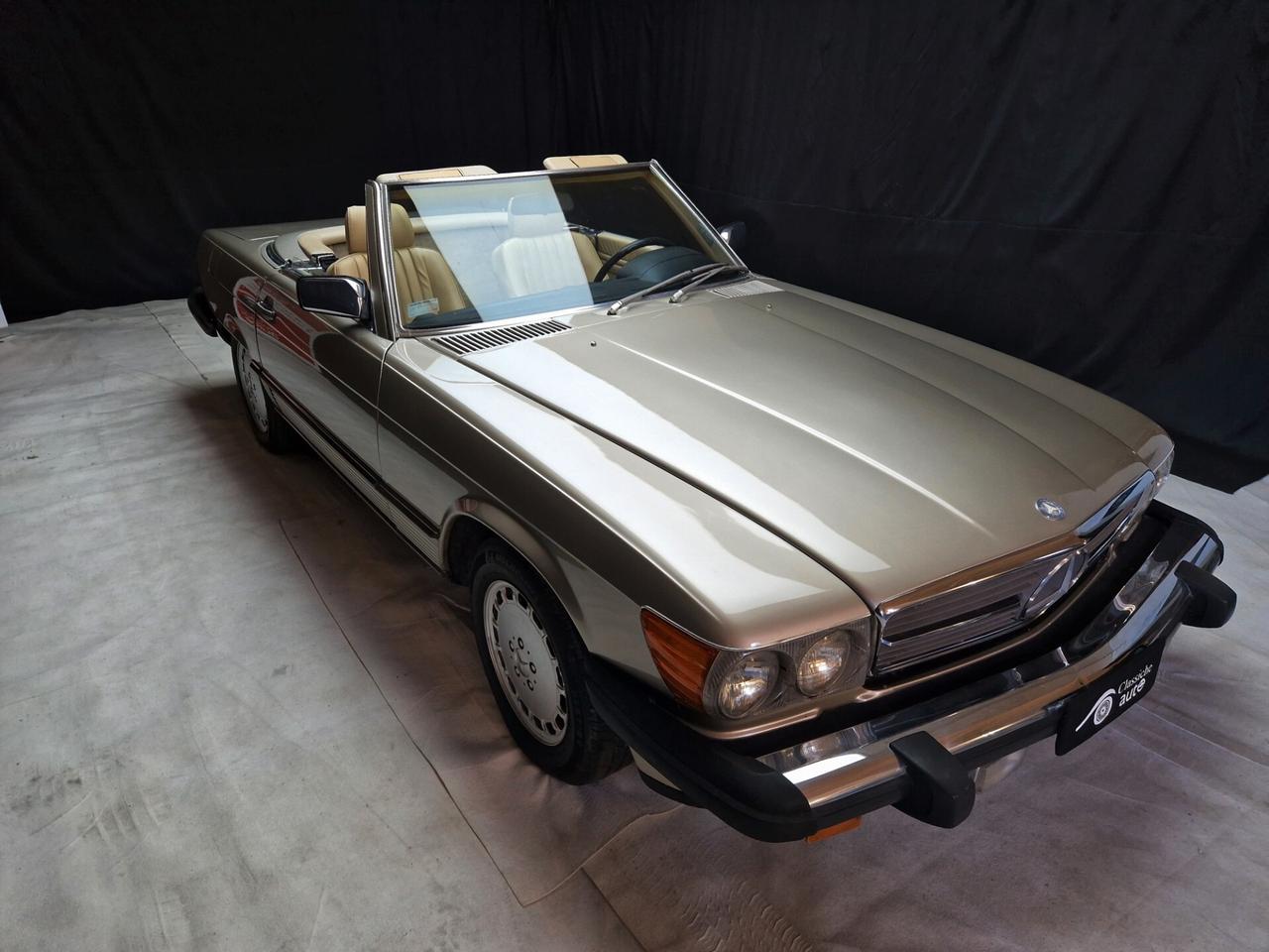 Mercedes-benz SL 560 anno 1987 certificata ASI con CRS
