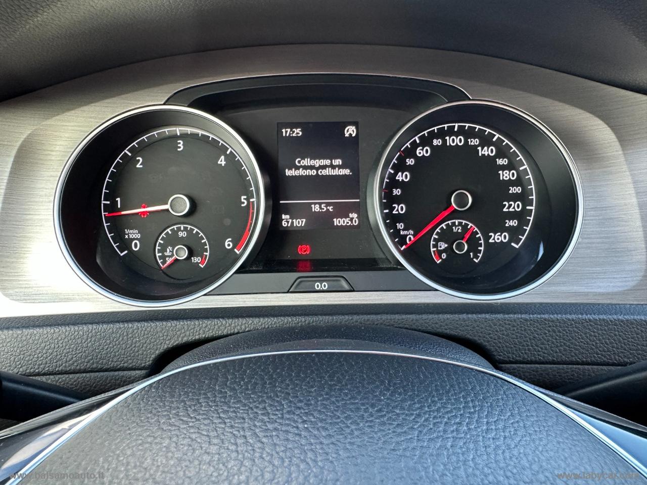 VOLKSWAGEN Golf 1.6 TDI 110 CV 5p. Comfortline BMT