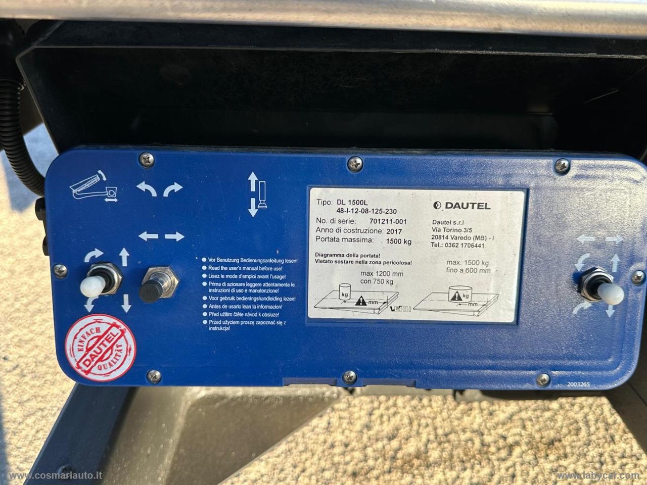 Daily 72C18 3.0HPT CENTINA ALZA/BASSA E PEDANA