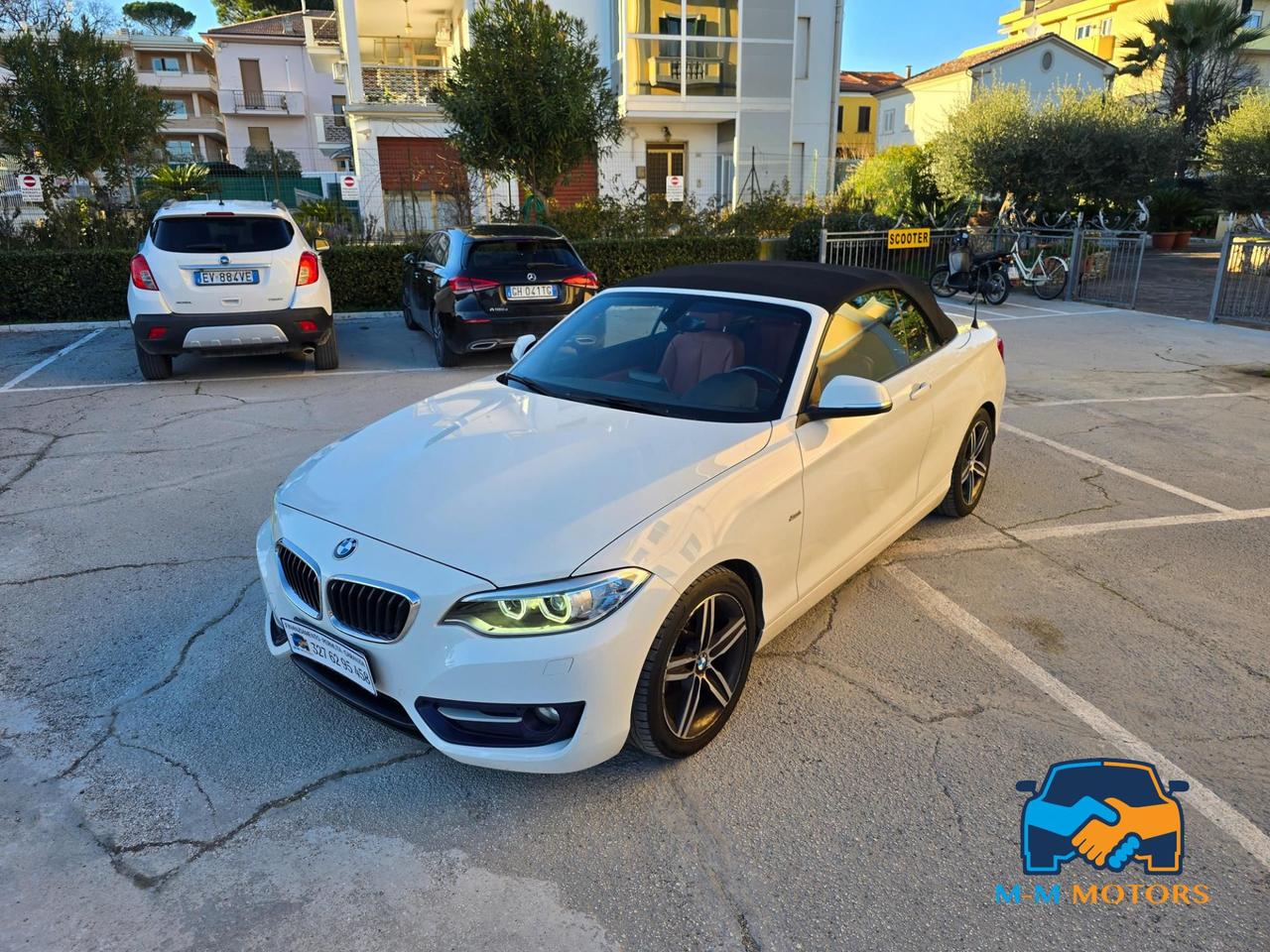 BMW 218 d Cabrio Sport