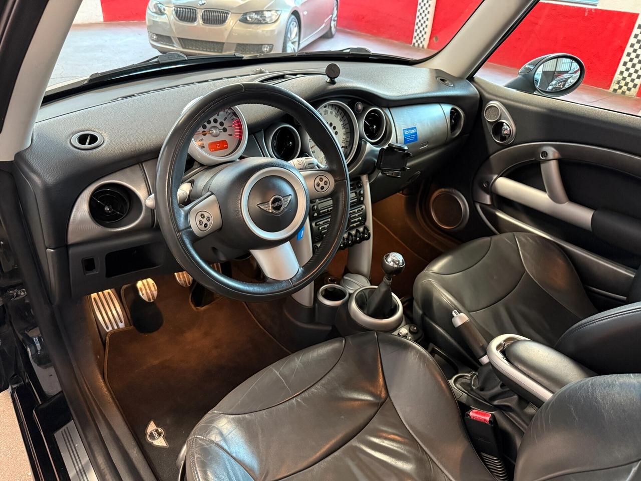 Mini 1.6 COOPER S KIT JCW ORIGINALE 200cv - TETTO - PELLE