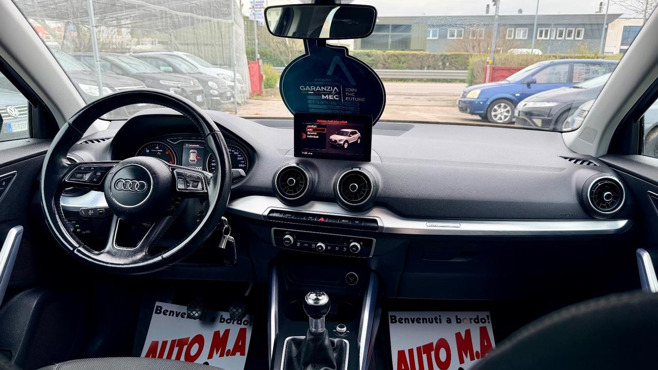 Audi Q2 2017 1.6 TDI Business km 160,000 GARANZIA 12 mesi ! ! !