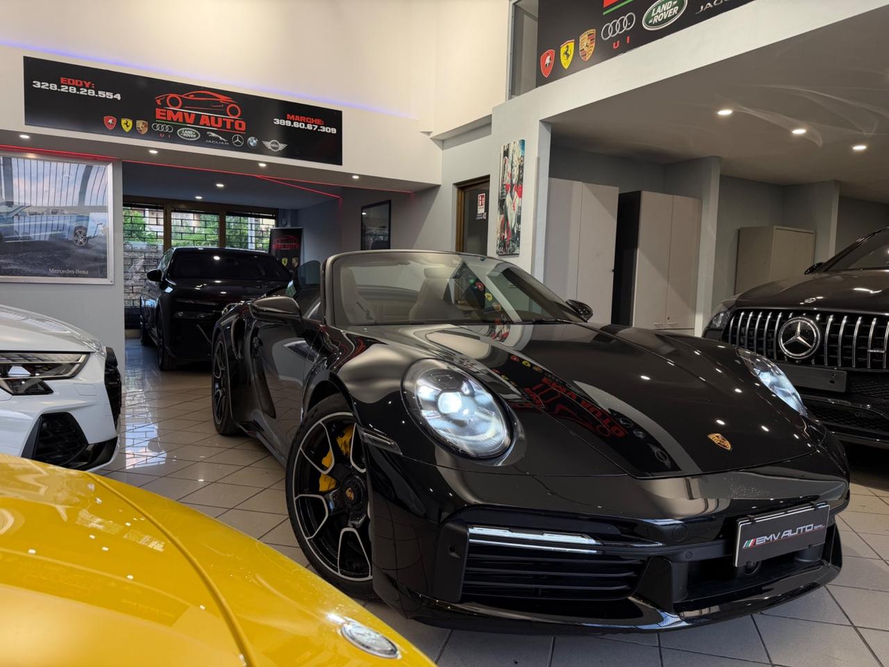 Porsche 911 Turbo S Cabriolet ufficiale italiana iva esposta