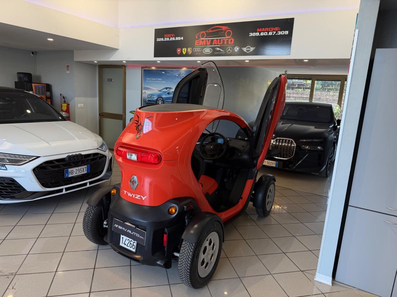 Renault Twizy totalmente elettrica