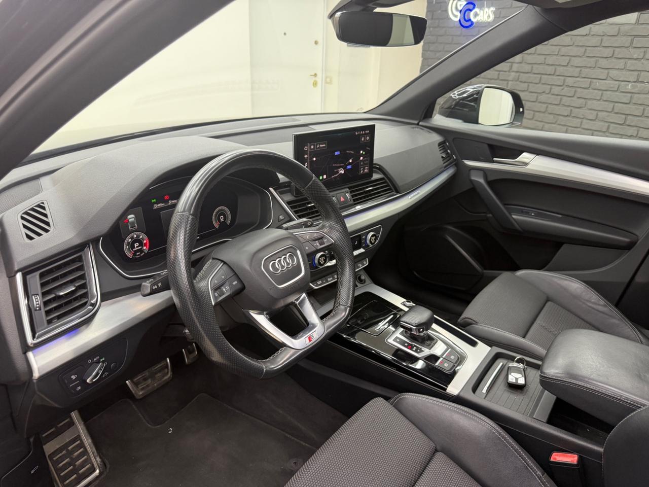 Audi Q5 40 TDI 204 CV S line plus UNICOPRO ITA FULL