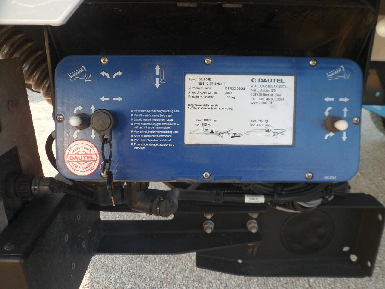 Iveco daily 35c13 cassone con pedana