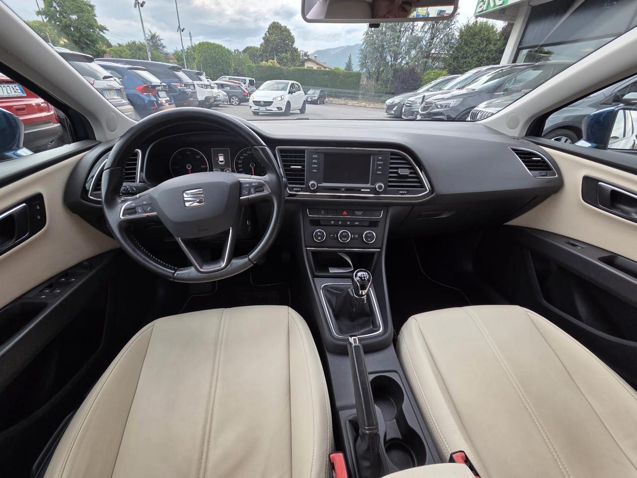 Seat Leon 1.6 TDI 105 CV 5p. Start/Stop Business LED *uniproprietario*tagl-certificati*pelle*full led*