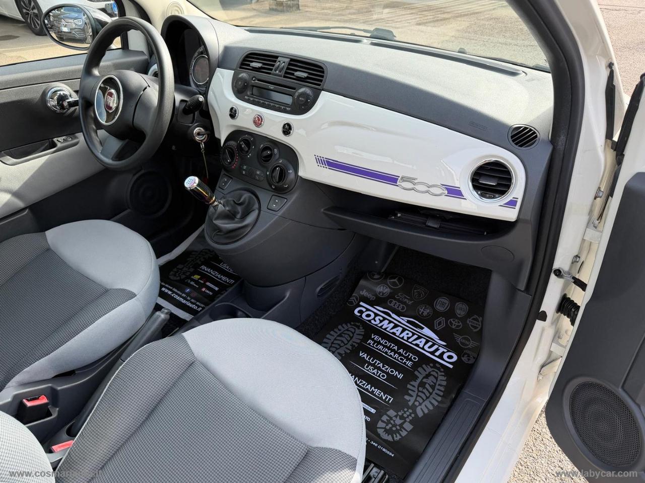 FIAT 500 1.3 Multijet 95 CV Pop KM CERTIFICATI!