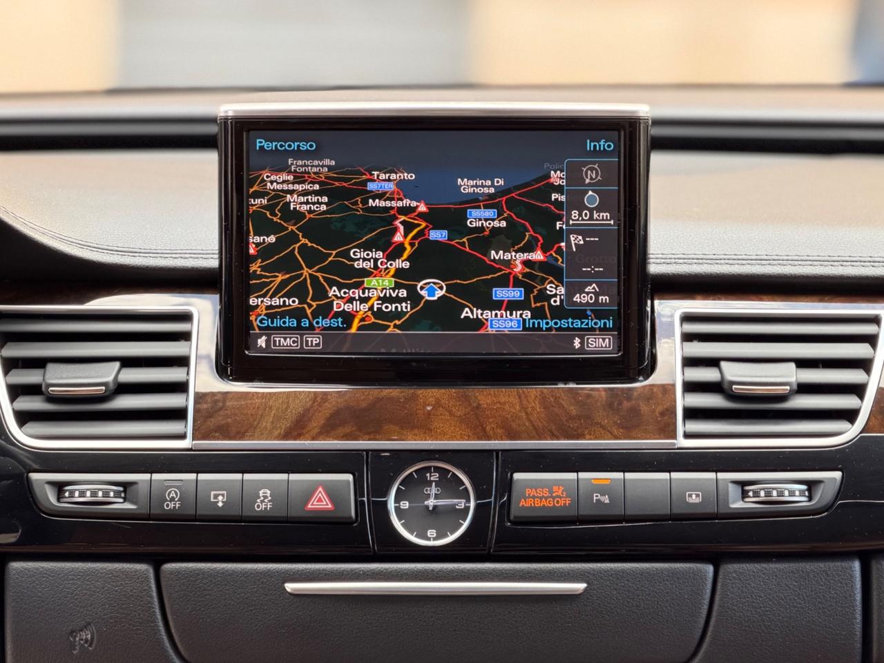 Audi A8 L 3.0 TDI 262 CV QUATTRO TIPTRONIC TETTO MATRIX VETILATI