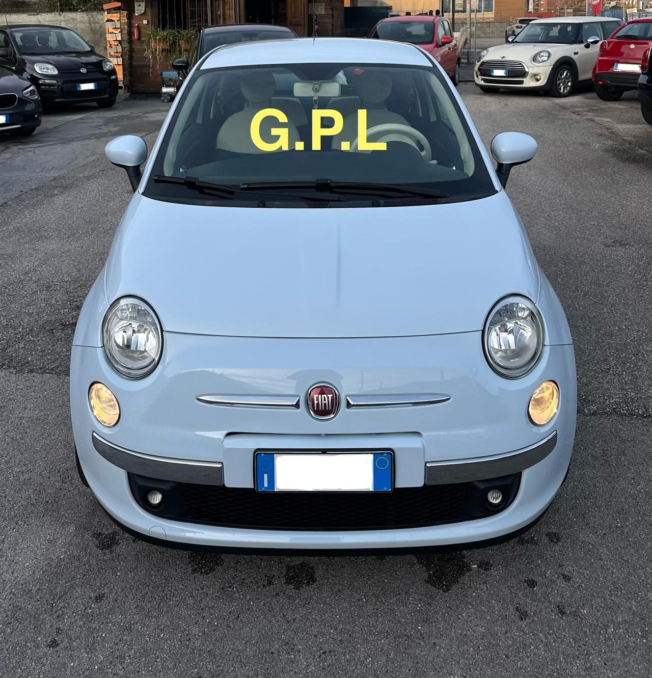 Fiat 500 1.2 Pop benz + gpl pelle cerchi in lega 16
