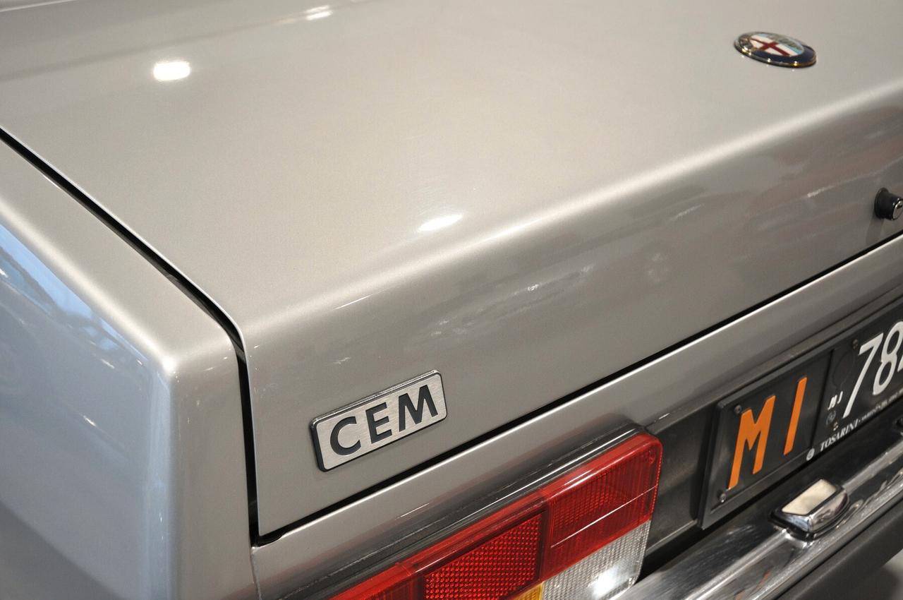 Alfa Romeo Alfetta 2.0 CEM restauro totale UNICA targa MI!