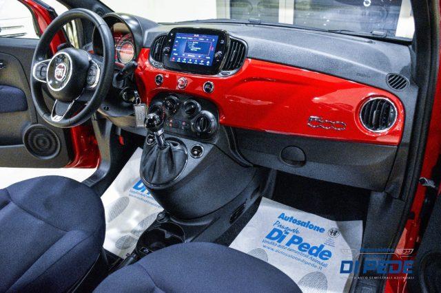 FIAT 500 1.0 Hybrid Red club