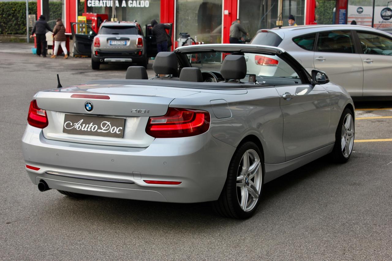 Bmw 218 i Cabrio Sport 1.5 136 CV 6M