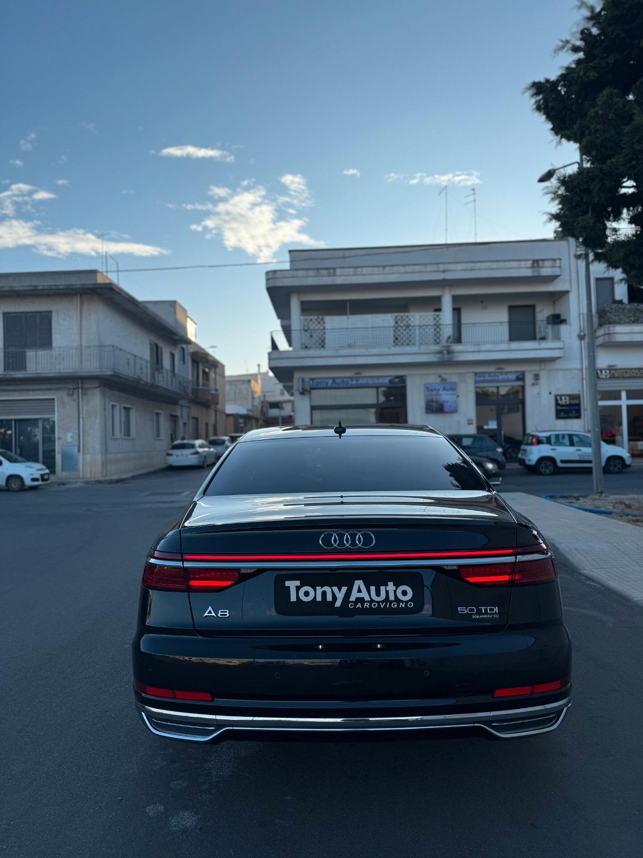 Audi A8 50TDI mhev DIESEL/ELETTRICA quattro VIRTUAL,COCKPIT TELECAMERA.LUCI SOFFUSE,NAVI,PELLE,