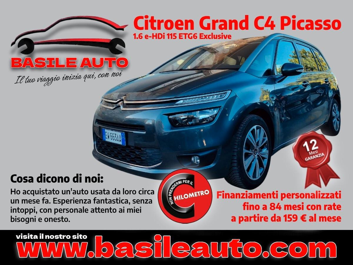 Citroen Grand C4 Picasso 1.6 e-HDi 115 ETG6 Exclusive