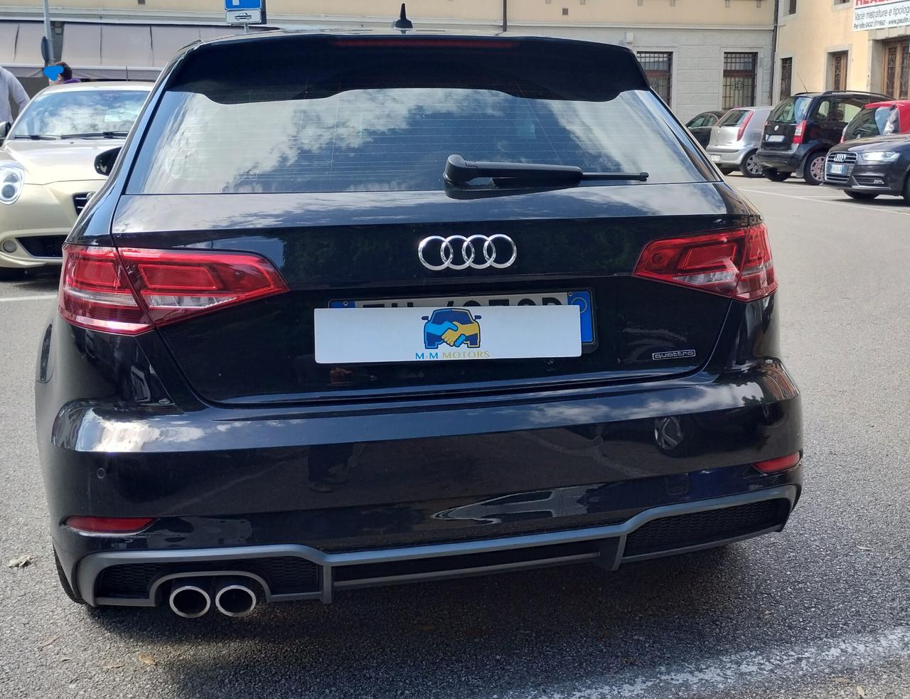 Audi A3 SPB 2.0 TDI 184 CV quattro S tronic S-Line