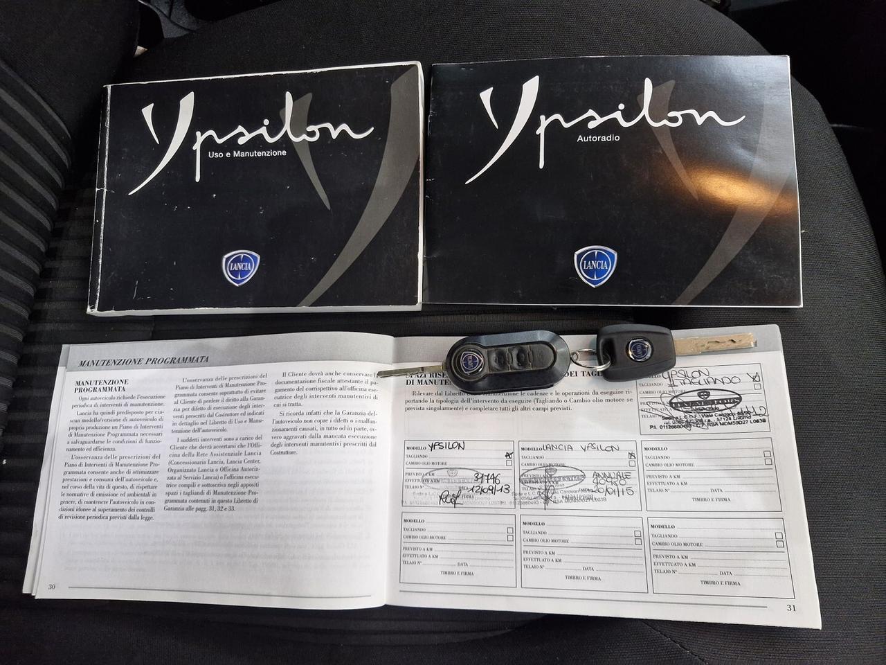 LANCIA YPSILON 1.2 BENZINA 69CV ANNO 2011 90000KM